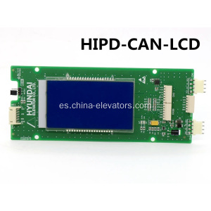 Tablero de visualización LOP HIPD-CAN-LCD para ascensores Hyundai